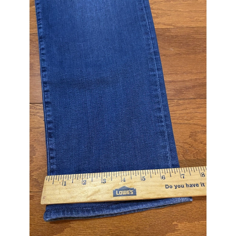 34‎ Heritage COURAGE Mid-Rise Straight Blue Jeans     Size: 33x34  (Act 32x30) - Picture 5 of 8